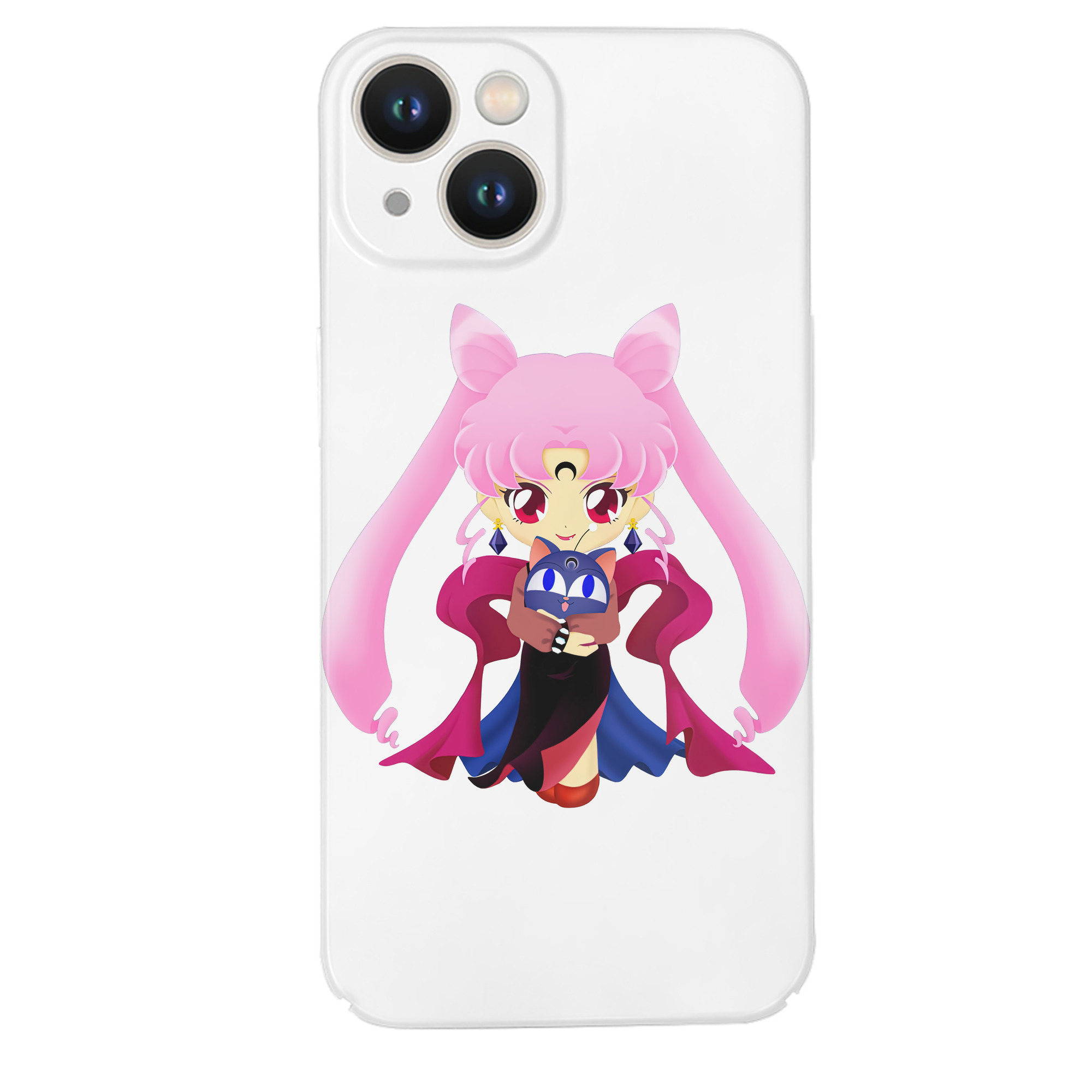 （画像用） 美少女戦士セーラームーン ちびうさ Sailor Moon Chibiusa Tsukino Usagi Small Lady Serenity 【iPhone 14シリーズ対応】ハードケース